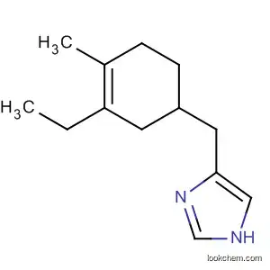 Molecular Structure of 462118-12-3 (1H-Imidazole,4-[(3-ethyl-4-methyl-3-cyclohexen-1-yl)methyl]-(9CI))