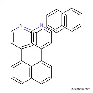 Molecular Structure of 467226-57-9 (Pyridine, 4,4'-(1,8-naphthalenediyl)bis[2-phenyl-)