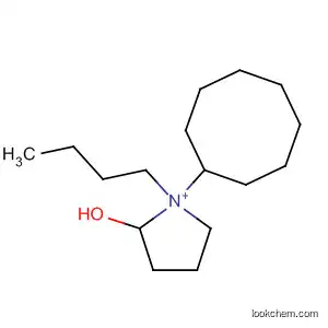 Molecular Structure of 467250-96-0 (Pyrrolidinium, 1-butyl-1-cyclooctyl-, hydroxide)