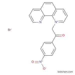 Molecular Structure of 468084-06-2 (1,10-Phenanthrolinium, 1-[2-(4-nitrophenyl)-2-oxoethyl]-, bromide)