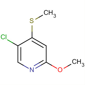 Pyridine, 5-chloro-2-methoxy-4-(methylthio)-