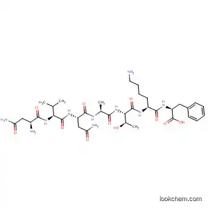 Molecular Structure of 476427-42-6 (L-Phenylalanine,
L-asparaginyl-L-valyl-L-asparaginyl-L-alanyl-L-threonyl-L-lysyl-)