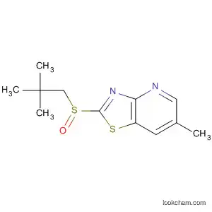Thiazolo[4,5-b]pyridine, 2-[(2,2-dimethylpropyl)sulfinyl]-6-methyl-
