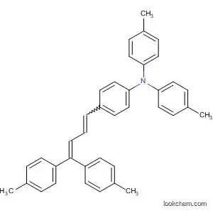 Molecular Structure of 488798-69-2 (Benzenamine,
4-[4,4-bis(4-methylphenyl)-1,3-butadienyl]-N,N-bis(4-methylphenyl)-)