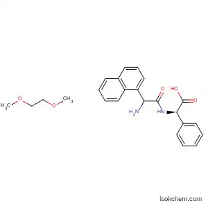 Molecular Structure of 488823-42-3 (Glycine, (2R)-2-(1-naphthalenyl)glycyl-2-phenyl-, (2R)-, compd. with
1,2-dimethoxyethane (1:1))