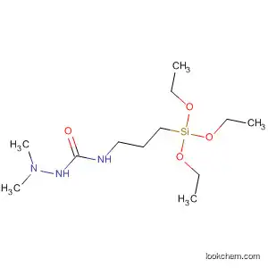 Molecular Structure of 489438-19-9 (Hydrazinecarboxamide, 2,2-dimethyl-N-[3-(triethoxysilyl)propyl]-)