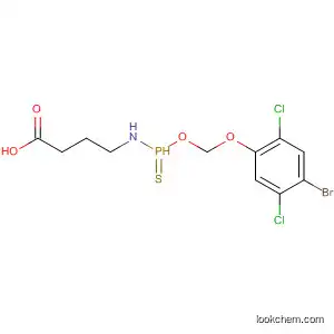 Molecular Structure of 489445-44-5 (Butanoic acid,
4-[[(4-bromo-2,5-dichlorophenoxy)methoxyphosphinothioyl]amino]-)