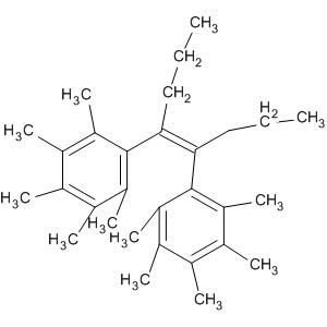 Benzene,
1,1'-[(1Z)-1,2-dipropyl-1,2-ethenediyl]bis[2,3,4,5,6-pentamethyl-