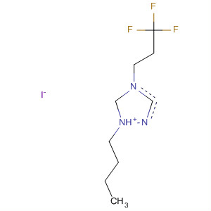 1H-1,2,4-Triazolium, 1-butyl-4-(3,3,3-trifluoropropyl)-, iodide