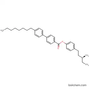 Molecular Structure of 491842-28-5 ([1,1'-Biphenyl]-4-carboxylic acid, 4'-octyl-, 4-[(3S)-3-methylpentyl]phenyl
ester)