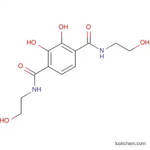 Molecular Structure of 492454-81-6 (1,4-Benzenedicarboxamide, 2,3-dihydroxy-N,N'-bis(2-hydroxyethyl)-)