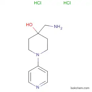 Molecular Structure of 493026-40-7 (4-Piperidinol, 4-(aminomethyl)-1-(4-pyridinyl)-, dihydrochloride)