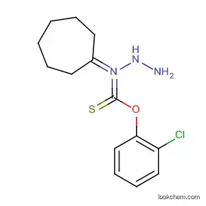 Molecular Structure of 493039-83-1 (Hydrazinecarboximidothioic acid, cycloheptylidene-, 2-chlorophenyl
ester)