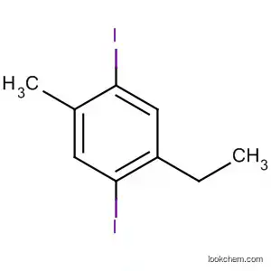 Molecular Structure of 496800-87-4 (Benzene, 1-ethyl-2,5-diiodo-4-methyl-)