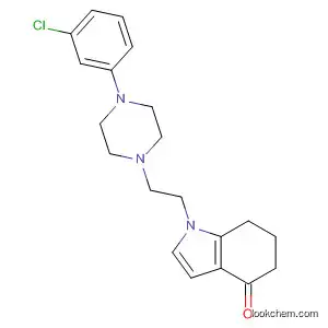 1-[2-[4-(3-Chlorophenyl)piperazin-1-yl]ethyl]-4,5,6,7-tetrahydro-1H-indol-4-one