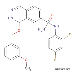 Urea,
N-(2,4-difluorophenyl)-N'-[3,4-dihydro-1-[(3-methoxyphenyl)methyl]-4-ox
o-6-phthalazinyl]-