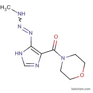 Molecular Structure of 497846-90-9 (Morpholine, 4-[[5-(3-methyl-1-triazenyl)-1H-imidazol-4-yl]carbonyl]-)