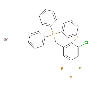 Molecular Structure of 497961-20-3 (Phosphonium,
[[3-chloro-2-fluoro-5-(trifluoromethyl)phenyl]methyl]triphenyl-, bromide)