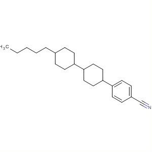 Molecular Structure of 498530-91-9 (Benzonitrile, 4-(4'-pentyl[1,1'-bicyclohexyl]-4-yl)-)