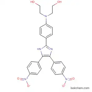 Molecular Structure of 498574-75-7 (Ethanol,
2,2'-[[4-[4,5-bis(4-nitrophenyl)-1H-imidazol-2-yl]phenyl]imino]bis-)