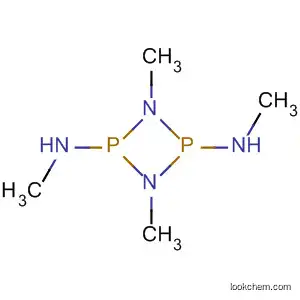 Molecular Structure of 498576-84-4 (1,3,2,4-Diazadiphosphetidine-2,4-diamine, N,N',1,3-tetramethyl-)