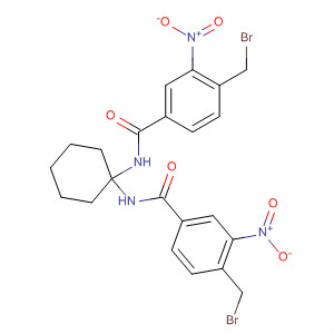 Molecular Structure of 499777-11-6 (Benzamide,
N,N'-(1R,2R)-1,2-cyclohexanediylbis[4-(bromomethyl)-3-nitro-)