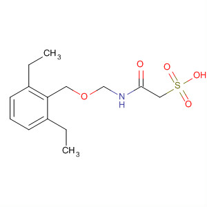 Molecular Structure of 499778-31-3 (Ethanesulfonic acid,
2-[[[(2,6-diethylphenyl)methoxy]methyl]amino]-2-oxo-)
