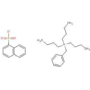 Molecular Structure of 499782-10-4 (Benzenemethanaminium, N,N,N-tributyl-, naphthalenesulfonate)