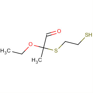 Molecular Structure of 499782-33-1 (Propanal, 2-ethoxy-2-[(2-mercaptoethyl)thio]-)