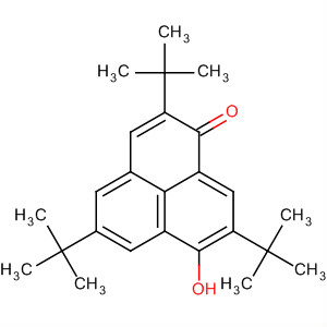 Molecular Structure of 499782-46-6 (1H-Phenalen-7-yloxy, 2,5,8-tris(1,1-dimethylethyl)-1-oxo-)