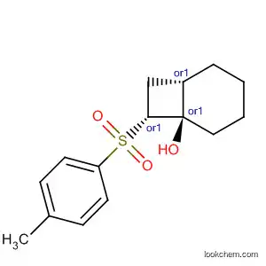 Molecular Structure of 500785-07-9 (Bicyclo[4.2.0]octan-1-ol, 8-[(4-methylphenyl)sulfonyl]-, (1R,6S,8R)-rel-)