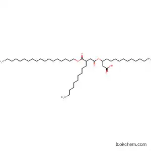 Molecular Structure of 500798-75-4 (Butanedioic acid, decyl-, 4-[1-(carboxymethyl)dodecyl] 1-octadecyl
ester)