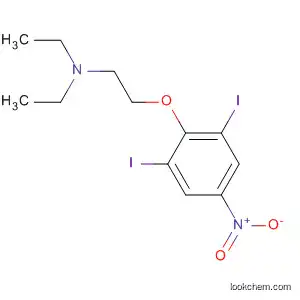 Molecular Structure of 500888-38-0 (Ethanamine, 2-(2,6-diiodo-4-nitrophenoxy)-N,N-diethyl-)