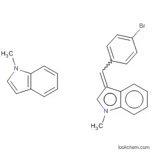 Molecular Structure of 500902-67-0 (1H-Indole, 3,3'-[(4-bromophenyl)methylene]bis[1-methyl-)