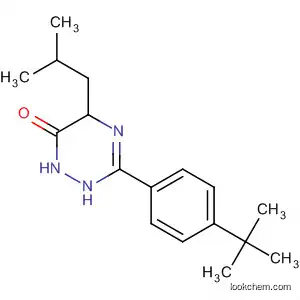Molecular Structure of 500907-03-9 (1,2,4-Triazin-6(1H)-one,
3-[4-(1,1-dimethylethyl)phenyl]-2,5-dihydro-5-(2-methylpropyl)-)