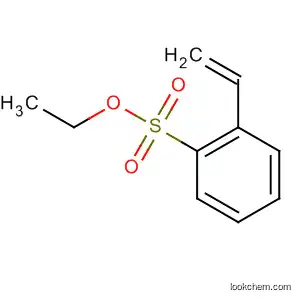 Molecular Structure of 50923-13-2 (Benzenesulfonic acid, ethenyl-, ethyl ester)