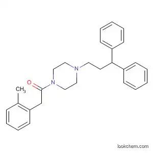 Molecular Structure of 510725-74-3 (Piperazine, 1-(3,3-diphenylpropyl)-4-[(2-methylphenyl)acetyl]-)
