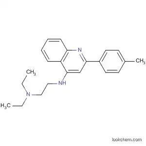 Molecular Structure of 510755-36-9 (1,2-Ethanediamine, N,N-diethyl-N'-[2-(4-methylphenyl)-4-quinolinyl]-)