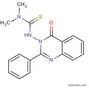 Molecular Structure of 522660-11-3 (Thiourea, N,N-dimethyl-N'-(4-oxo-2-phenyl-3(4H)-quinazolinyl)-)
