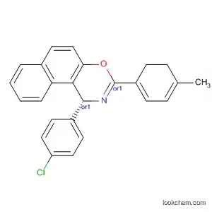 1H-Naphth[1,2-e][1,3]oxazine,
1-(4-chlorophenyl)-2,3-dihydro-3-(4-methylphenyl)-, (1R,3R)-rel-