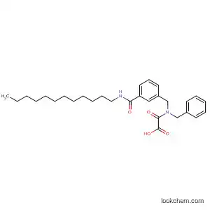Molecular Structure of 578022-20-5 (Acetic acid,
[[[3-[(dodecylamino)carbonyl]phenyl]methyl](phenylmethyl)amino]oxo-)