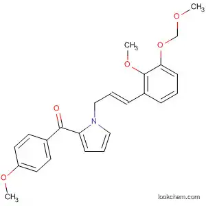 Molecular Structure of 585527-06-6 (Methanone,
[1-[(2E)-3-[2-methoxy-3-(methoxymethoxy)phenyl]-2-propenyl]-1H-pyrrol
-2-yl](4-methoxyphenyl)-)