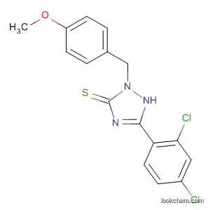 3H-1,2,4-Triazole-3-thione,
5-(2,4-dichlorophenyl)-1,2-dihydro-2-[(4-methoxyphenyl)methyl]-