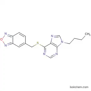 9H-Purine, 6-[(2,1,3-benzoxadiazol-5-ylmethyl)thio]-9-butyl-