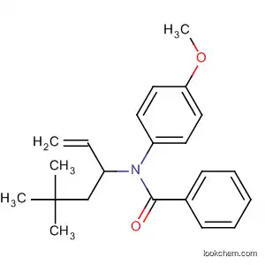 Molecular Structure of 612036-77-8 (Benzamide, N-(1-ethenyl-3,3-dimethylbutyl)-N-(4-methoxyphenyl)-)