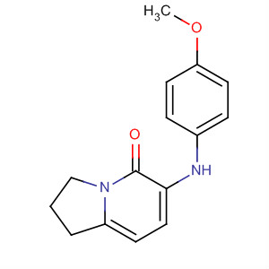 6-(4-METHOXYPHENYLAMINO)-2,3-DIHYDRO-1H-INDOLIZIN-5-ONE