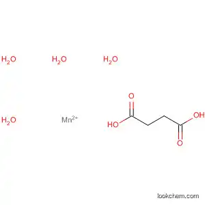 Molecular Structure of 6147-07-5 (Butanedioic acid, manganese(2+) salt (1:1), tetrahydrate)