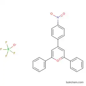 Molecular Structure of 61636-96-2 (Pyrylium, 4-(4-nitrophenyl)-2,6-diphenyl-, tetrafluoroborate(1-))