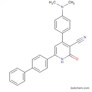Molecular Structure of 624738-09-6 (3-Pyridinecarbonitrile,
6-[1,1'-biphenyl]-4-yl-4-[4-(dimethylamino)phenyl]-1,2-dihydro-2-oxo-)