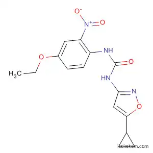 Urea, N-(5-cyclopropyl-3-isoxazolyl)-N'-(4-ethoxy-2-nitrophenyl)-